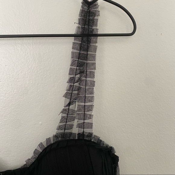 NWT SAU LEE Black Camille Gown - Picture 9 of 10